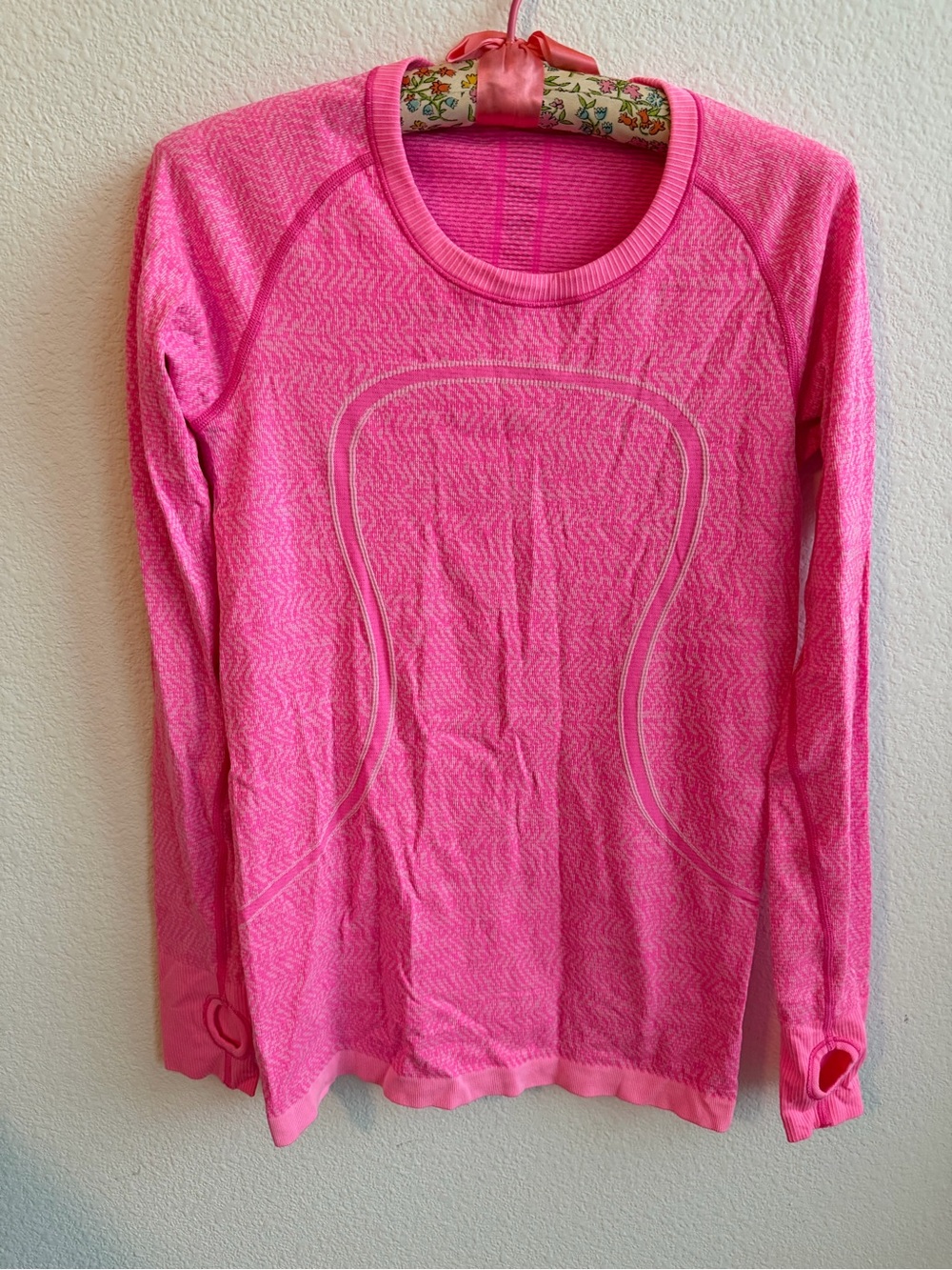Lululemon Swiftly Tech Long Sleeve Pink Size 8